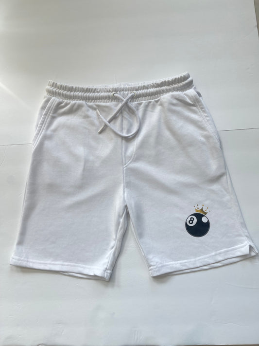 Fleece Shorts - White